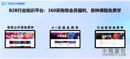 AI重塑B2B采购模式，360采购帮重磅上线！ 中国建材网,cnprofit.com